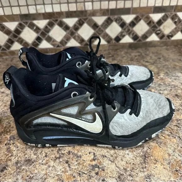 Nike KD 15 Refuge basketball sneakers Men’s 8.5 Black Muliticolor - Picture 3 of 8